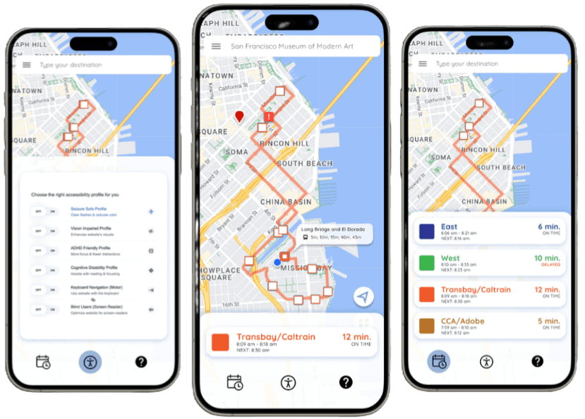 Increased user confidence and adoption of public transit navigation